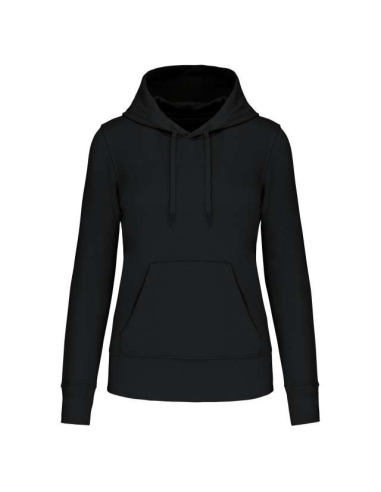 LADIES' ECO-FRIENDLY HOODED SWEATSHIRT