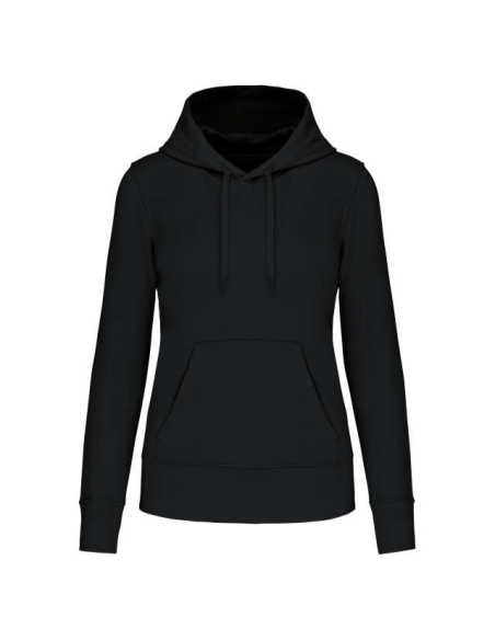 LADIES' ECO-FRIENDLY HOODED SWEATSHIRT