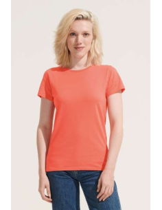 SOL'S CRUSADER WOMEN - ROUND-NECK FITTED JERSEY T-SHIRT