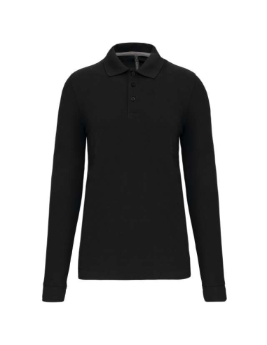 MEN'S LONG-SLEEVED POLO SHIRT