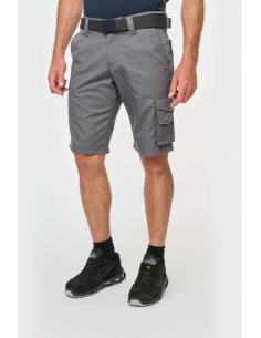 MULTIPOCKET WORKWEAR BERMUDA SHORTS