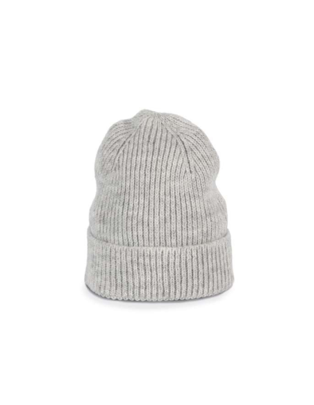 CLASSIC KNITTED BEANIE IN RECYCLED YARN