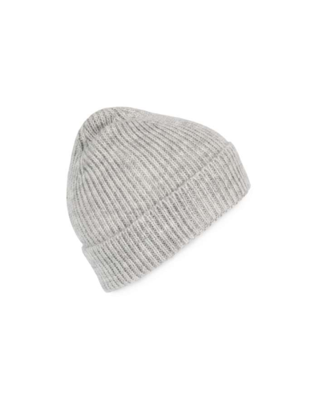 CLASSIC KNITTED BEANIE IN RECYCLED YARN
