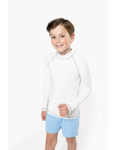 CHILDREN’S LONG-SLEEVED TECHNICAL T-SHIRT WITH UV PROTECTION