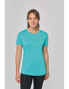 LADIES' TRIBLEND ROUND NECK SPORTS T-SHIRT