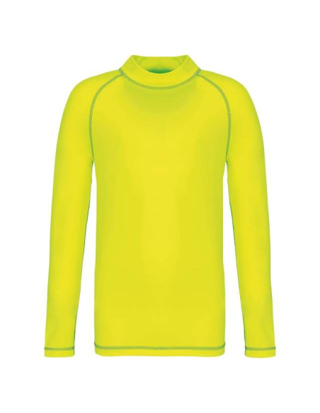 CHILDREN’S LONG-SLEEVED TECHNICAL T-SHIRT WITH UV PROTECTION