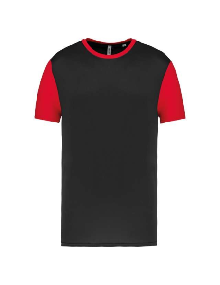 ADULTS' BICOLOUR SHORT-SLEEVED T-SHIRT