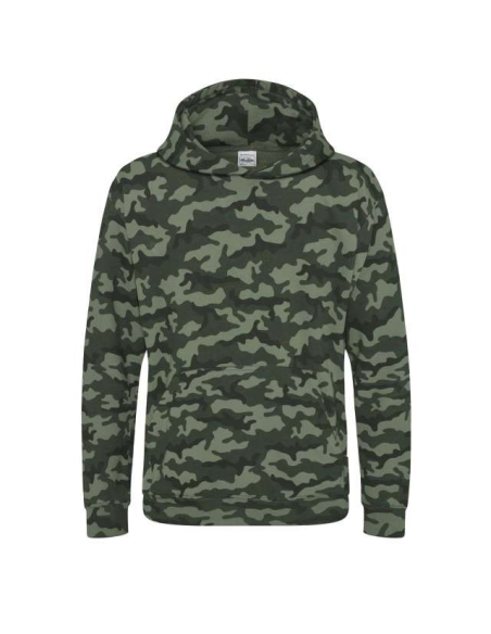 KIDS CAMO HOODIE