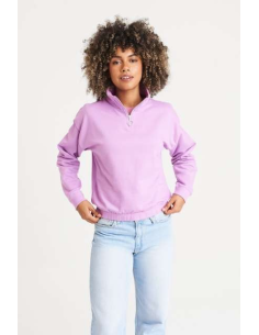 WOMEN'S CROPPED 1/4 ZIP SWEAT