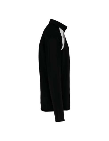 ADULTS' ZIP NECK TRAINING TOP