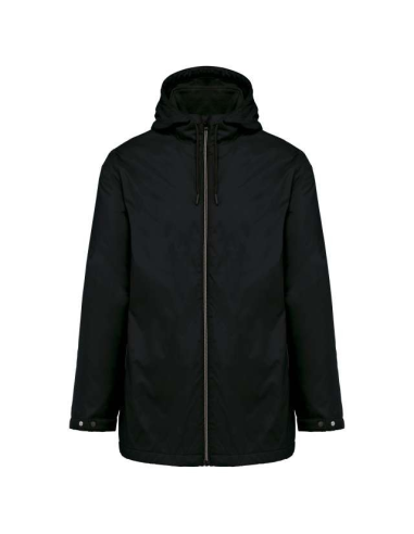 UNISEX HOODED JACKET WITH MICRO-POLARFLEECE LINING