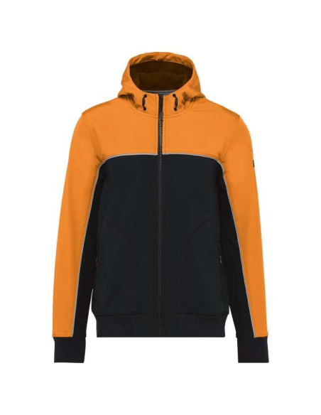 UNISEX 3-LAYER TWO-TONE BIONIC SOFTSHELL JACKET