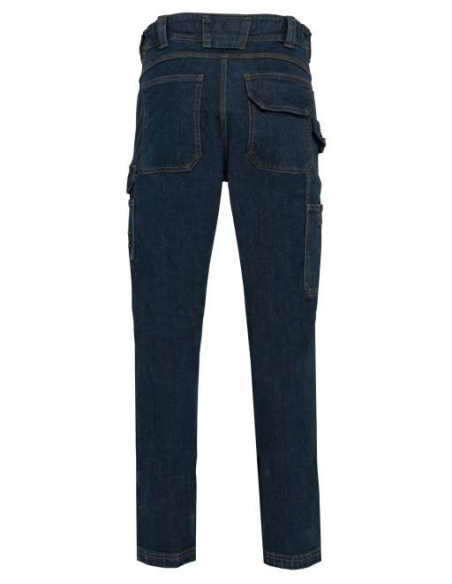MEN'S MULTIPOCKET DENIM TROUSERS