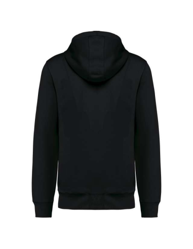 UNISEX ECO-FRIENDLY FRENCH TERRY ZIPPED HOODED SWEATSHIRT
