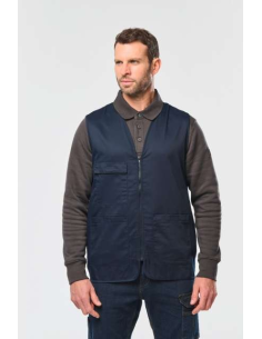 UNISEX POLYCOTTON MULTI-POCKET VEST