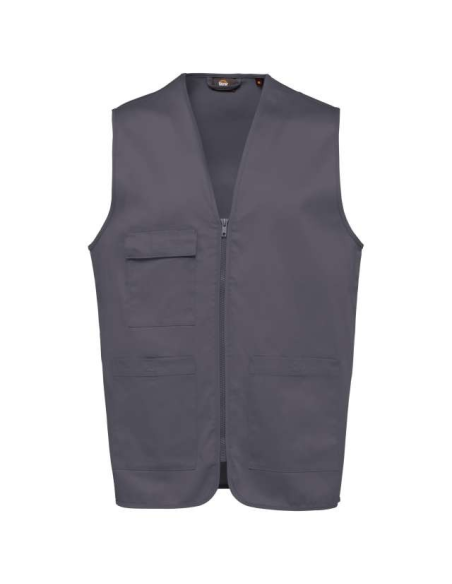 UNISEX POLYCOTTON MULTI-POCKET VEST