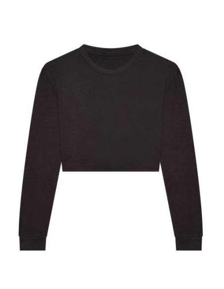 WOMEN'S L/S CROPPED T