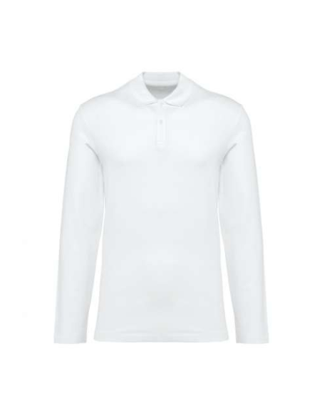 MEN'S LONG-SLEEVED SUPIMA® POLO SHIRT