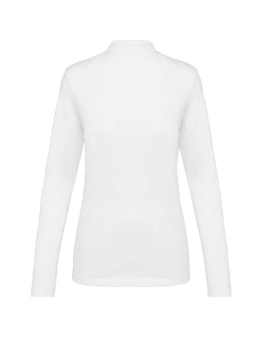 LADIES' LONG-SLEEVED SUPIMA® POLO SHIRT