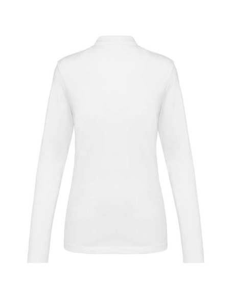 LADIES' LONG-SLEEVED SUPIMA® POLO SHIRT