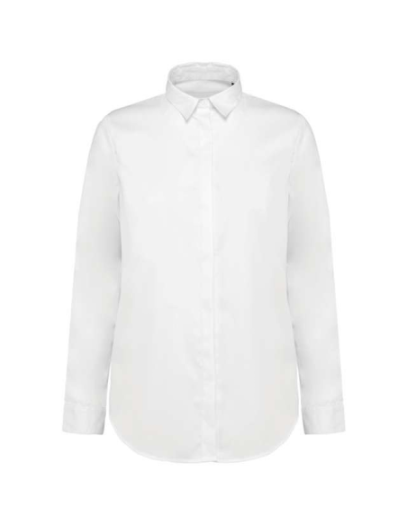 LADIES' LONG-SLEEVED TWILL SHIRT