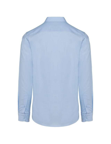 MEN LONG-SLEEVED EASY CARE SHIRT WITHOUT POCKET