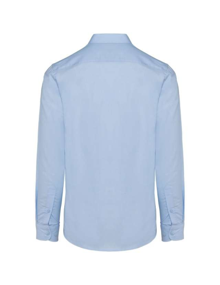MEN LONG-SLEEVED EASY CARE SHIRT WITHOUT POCKET