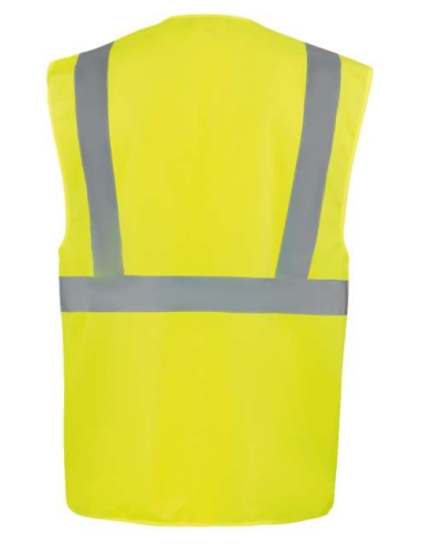 COMFORT EXECUTIVE SAFETY VEST \"HAMBURG\" - MULTIFUNCTIONAL WITH POCKETS
