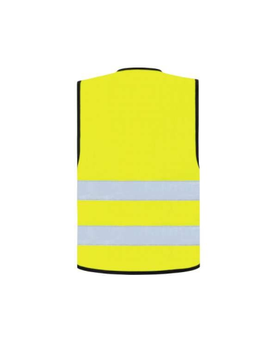 SAFETY VEST \"WOLFSBURG\" - BLACK HEM