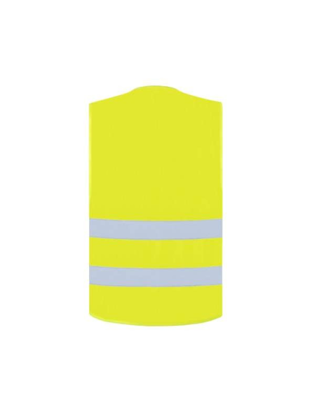 BASIC SAFETY VEST FOR PRINT \"KARLSRUHE\" - 2 VELCRO