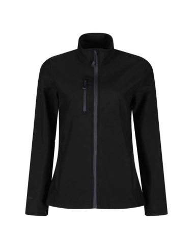 WOMEN'S HONESTLY MADE RECYCLED PRINTABLE SOFTSHELL JACKET