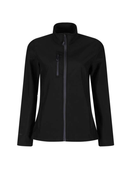 WOMEN'S HONESTLY MADE RECYCLED PRINTABLE SOFTSHELL JACKET