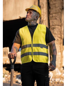SAFETY VEST WITH ZIPPER \"COLOGNE\"