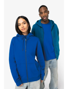 UNISEX ZIP-UP HOODED SWEATSHIRT