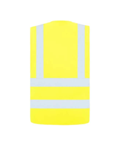 SAFETY / FUNCTIONAL VEST \"HANNOVER\" - FOUR REFLECTIVE STRIPES