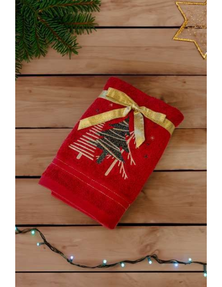 OLIMA CHRISTMAS TOWEL - PINES