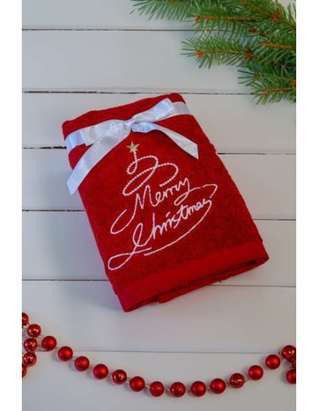 OLIMA CHRISTMAS TOWEL - MERRY CHRISTMAS