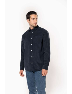 MEN'S LONG-SLEEVED CORDUROY SHIRT