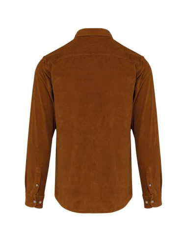 MEN'S LONG-SLEEVED CORDUROY SHIRT