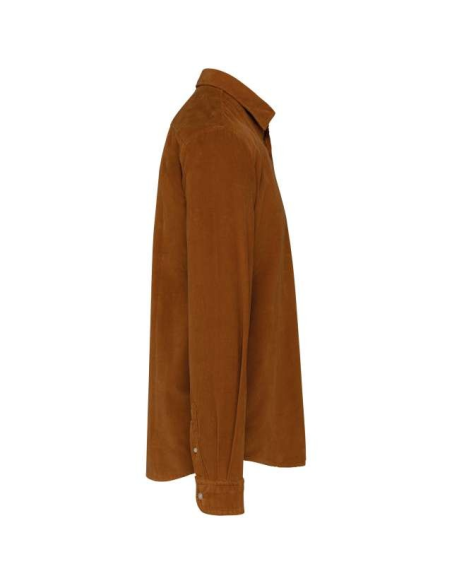 MEN'S LONG-SLEEVED CORDUROY SHIRT