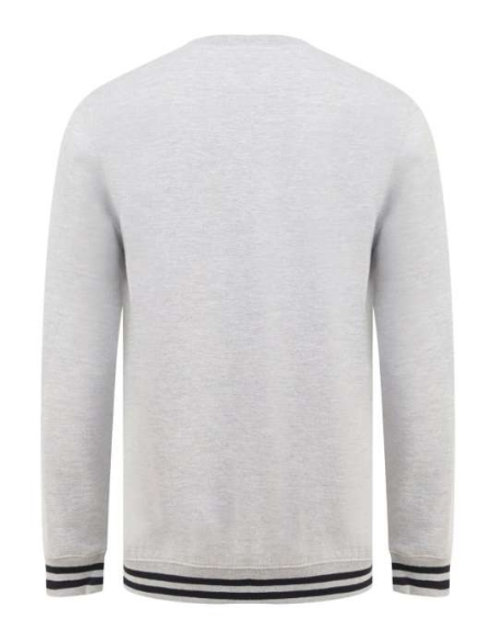 SWEAT WITH STRIPE CUFFS