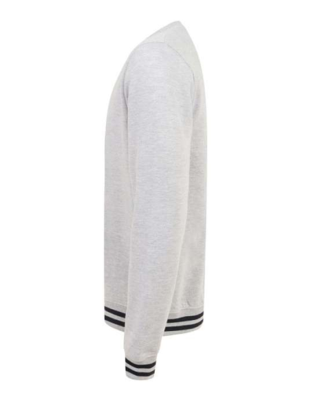 SWEAT WITH STRIPE CUFFS