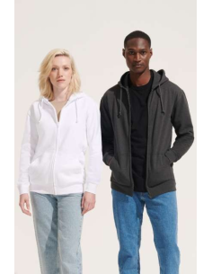 SOL'S CARTER - UNISEX FULL-ZIP HOODIE