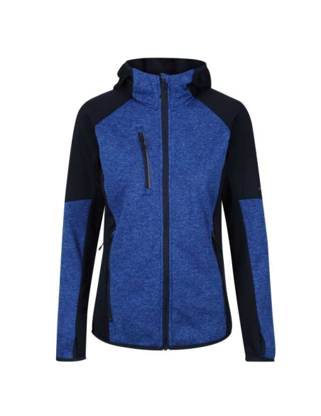 WOMEN'S X-PRO COLDSPRING II HYBRID PERFORMANCE STRETCH HOODED FLEECE JACKET