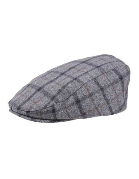 ACRE TWEED-EFFECT FLATCAP