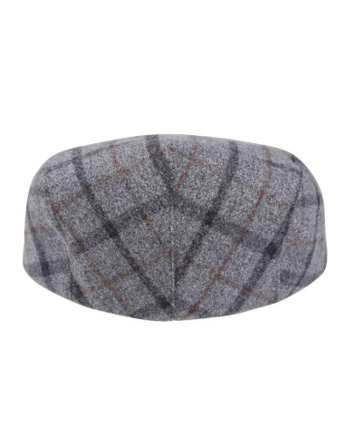 ACRE TWEED-EFFECT FLATCAP