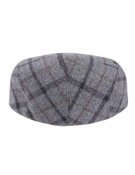 ACRE TWEED-EFFECT FLATCAP