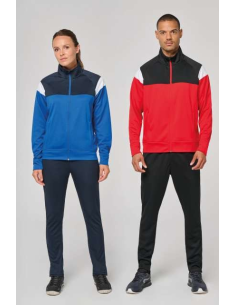 ADULT ZIPPED TRACKSUIT JACKET