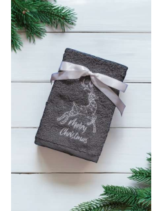 OLIMA CHRISTMAS TOWEL - REINDEER