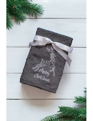 OLIMA CHRISTMAS TOWEL - REINDEER
